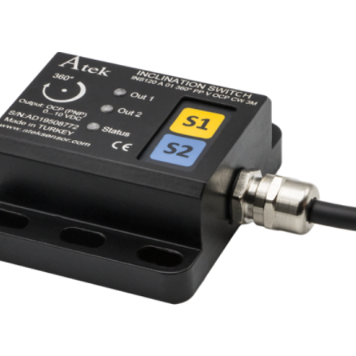 Atek INS 120 Single Axis Angle / Tilt Sensor / Inclinometer