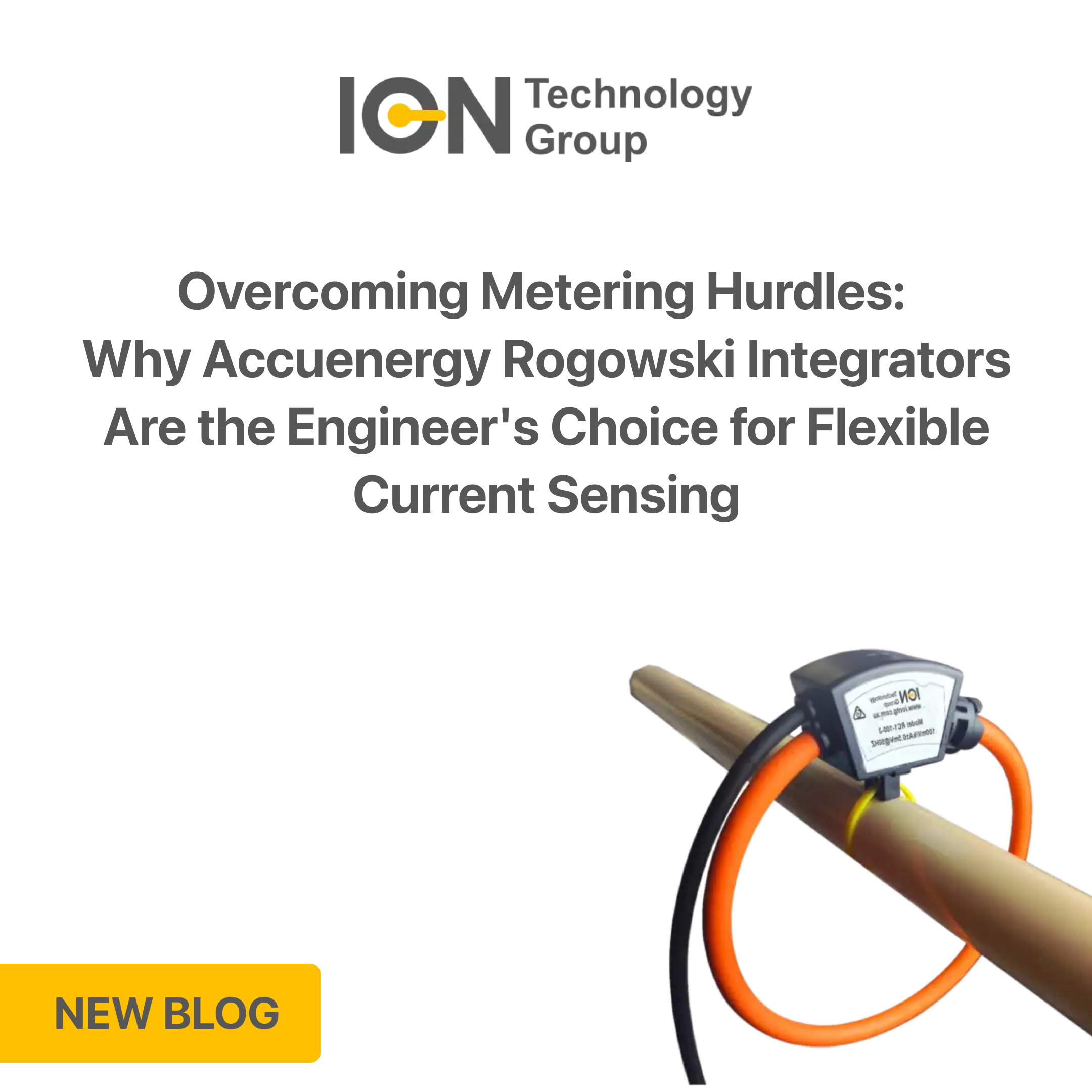 Overcoming Metering Hurdles: Why Accuenergy Rogowski Integrators Are the Engineer’s Choice for Flexible Current Sensing