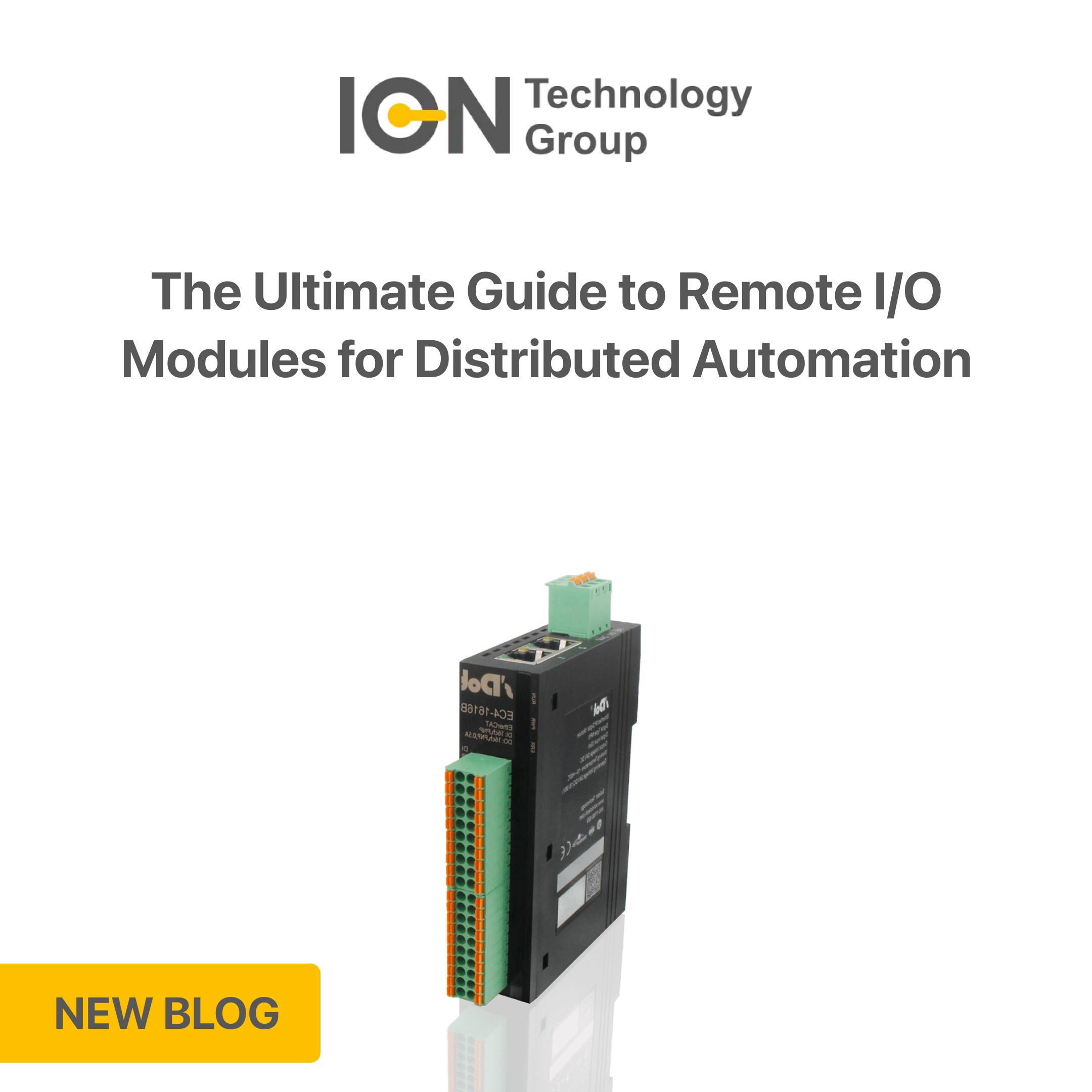 The Ultimate Guide to Remote I/O Modules for Distributed Automation
