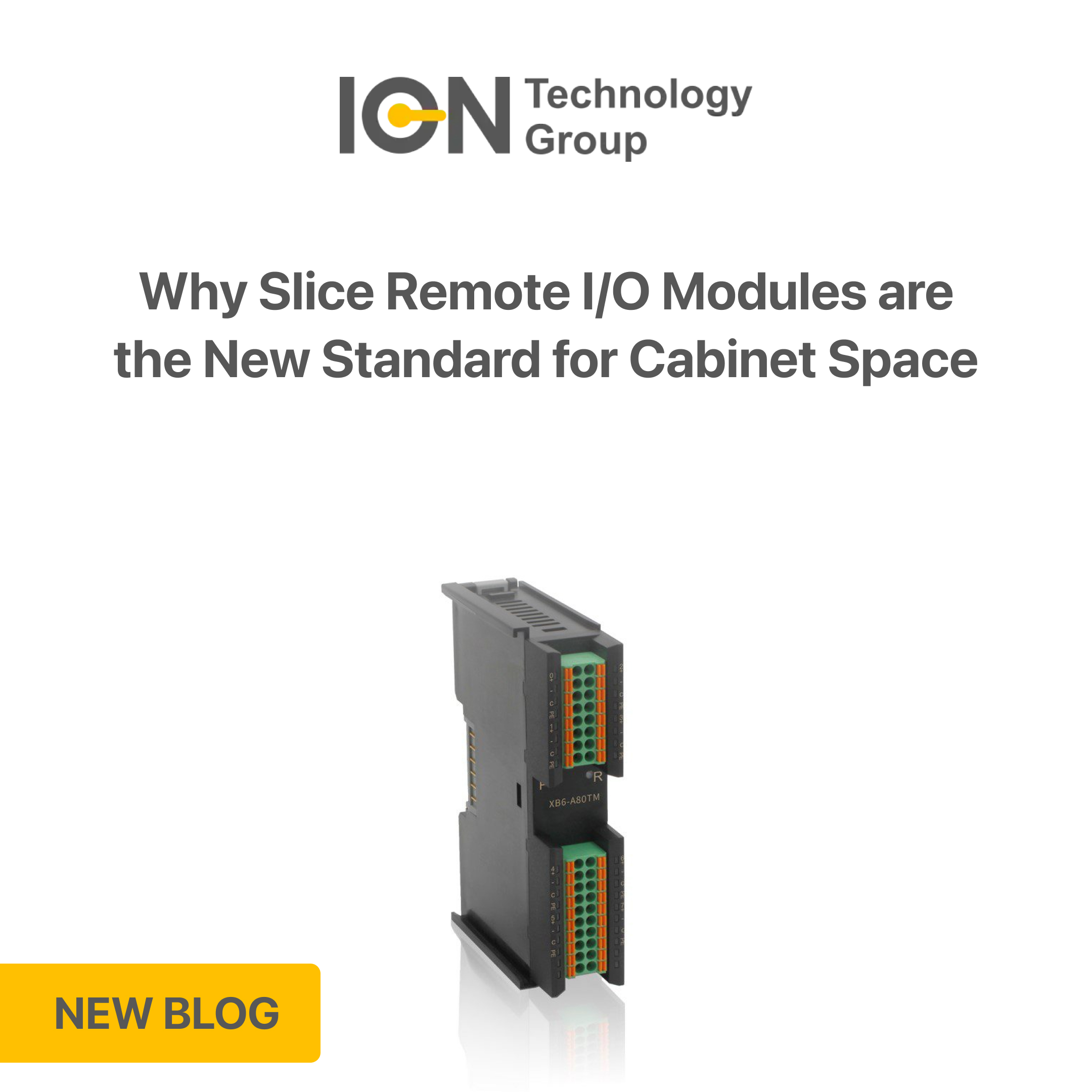 Why Slice Remote I/O Modules are the New Standard for Cabinet Space