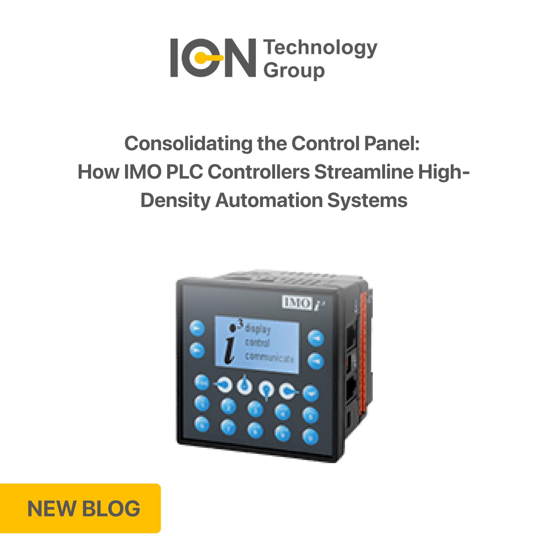 Consolidating the Control Panel: How IMO PLC  Controllers Streamline High-Density Automation Systems
